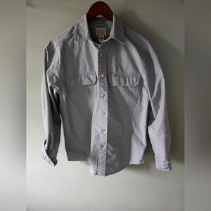 L.L. Bean Traditional Fit Shirt in Bluish Gray